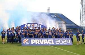 FEŠTA NA MAKSIMIRU: Golijada u Dinamovoj proslavi Dinamo prvak Hrvatske / Foto: Hina