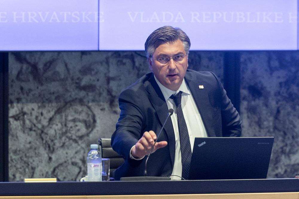 Na slici Andrej Plenković / Foto: Hina