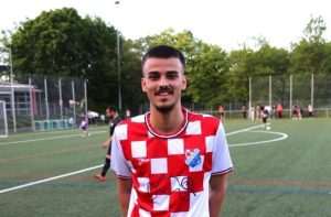 HRVATI STUTTGARTA VEĆ SLAVE POVRATAK U BEZIRKSLIGU: Uz 4 pogotka Davida Vukovića hrvatska momčad s 8:2 deklasirala OFK Beograd i korak je do osvajanja naslova prvaka Foto: Fenix (Ž. Cindrić)