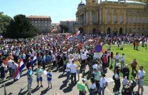 U 15 HRVATSKIH GRADOVA: Počeo ovogodišnji "Hod za život" Hod za život/ Foto: Hina