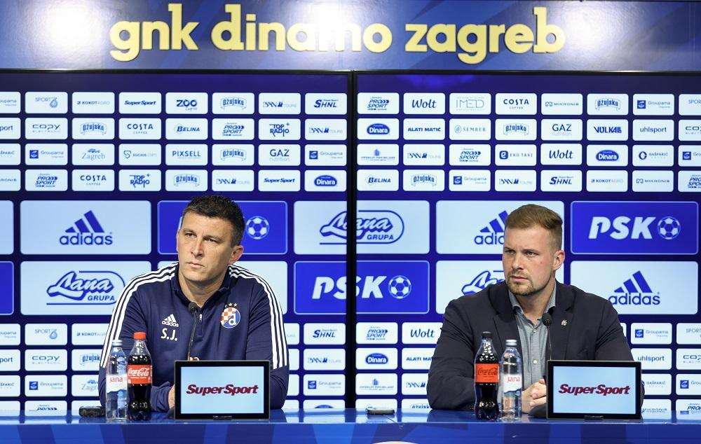 Na slici Sergej Jakirović, Marko Bošnir / Foto: Hina