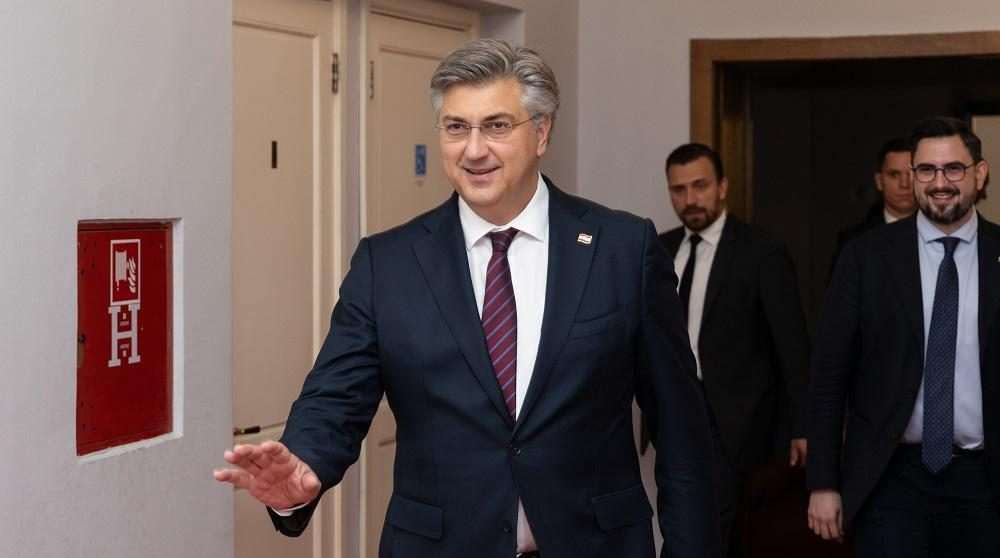 Na slici Andrej Plenković / Foto: Hina