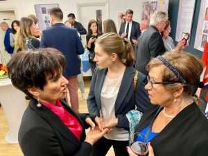 LONDON: Projekt kravata na obilježavanju dana državnosti Republike Hrvatske Obilježavanje dana državnosti u Londonu