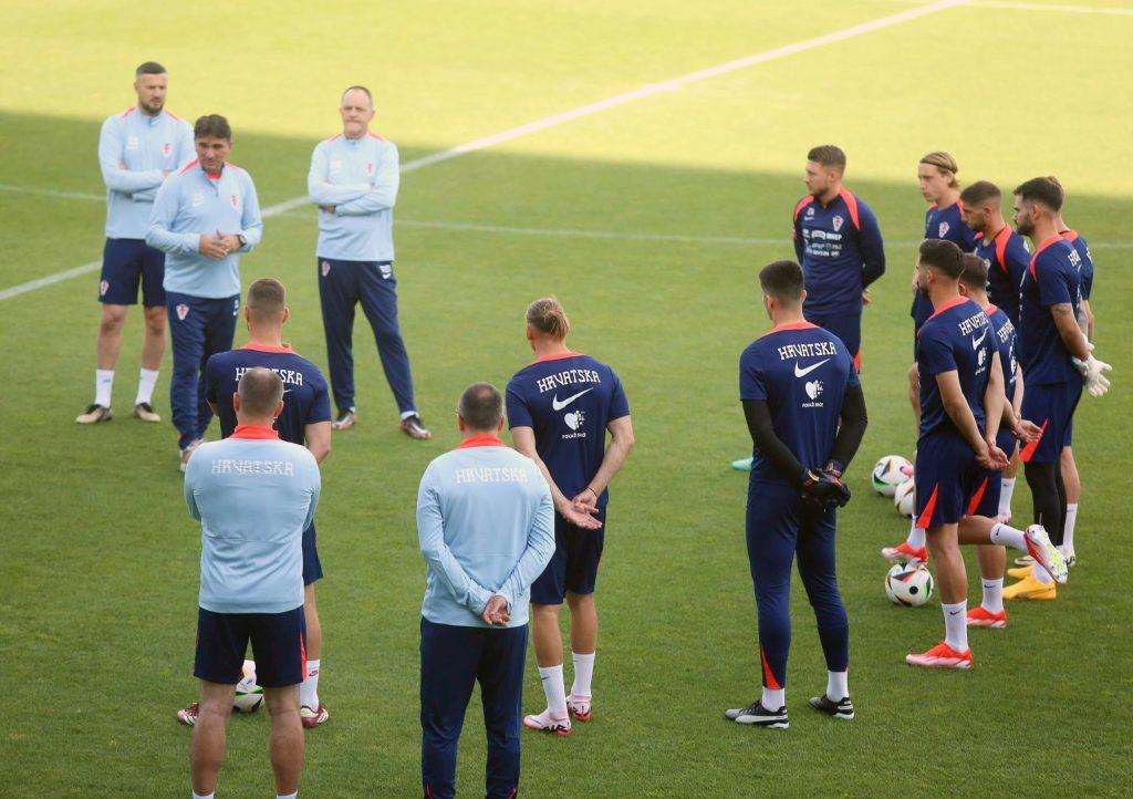 Trening hrvatske reprezentacije/