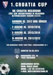 LJETNI PROGRAM CROATIJE HEILBRONN: Nogometni i kartaški turniri, gostovanje tamburaša, … LJETNI PROGRAM CROATIJE HEILBRONN: Nogometni i kartaški turniri, gostovanje tamburaša, …