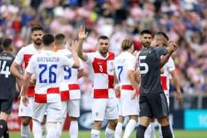 DOBRA PREDSTAVA HRVATSKE NA RUJEVICI: Vatreni s 3:0 pregazili S. Makedoniju, dva pogotka Majera i prvijenac Pašalića Detalj s utakmice Hrvatska - Makedonija / Foto: Hina