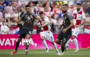 DOBRA PREDSTAVA HRVATSKE NA RUJEVICI: Vatreni s 3:0 pregazili S. Makedoniju, dva pogotka Majera i prvijenac Pašalića Detalj s utakmice Hrvatska - Makedonija / Foto: Hina