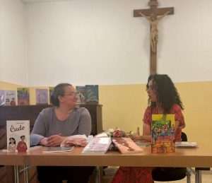 OSVAJA MÜNCHENSKU KNJIŽEVNU SCENU: Ivana Ćurić predstavila svoj raskošan književni opus Ivane Ćurić u Münchenu predstavila knjige / Foto: Fenix (Neda Caktaš)