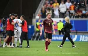 IZNENAĐENJE NA EURU: Slovačka pobijedila favoriziranu Belgiju s 1:0 Detalj s utakmice Belgija - Slovačka / Foto: Anadolu