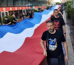 TRI ZNAČAJNE OBLJETNICE: Mimohodom Osijek obilježio Dan osječkih branitelja Mimohodom Osijeka obiljezen Dan osjeckih branitelja / Foto: Hina