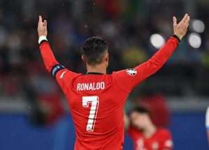 ČEŠKA PALA U PRODUŽETKU: Ronaldo i društvo preokretom uzeli sva tri boda Kapetan Portugala Cristiano Ronaldo / Foto: Anadolu