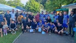 ZRINSKI CUP 2024.: Momčad Zrakić servisa pobjednik turnira, Restoranu Martinsee drugo, a TVD Systemu treće mjesto Malonogometna momčad Zrakić servisa pobjednik je tradicionalnog ljetnog nogometnog turnira Zrinski Cup 2024. / Foto: Fenix (SIM)