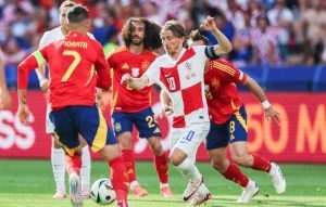 EURO: Hrvatska - Španjolska 0-3 Hrvatska - Spanjolska, EURO, utakmica u Berlinu