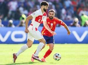 EURO: Hrvatska - Španjolska 0-3 Detalj s utakmice Hrvatska - Španjolska u Berlinu / Foto: Hina
