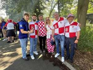 POGLEDAJTE FOTOGALERIJU: Berlin je u subotu na nekoliko sati postao "hrvatski grad", Hrvati su stigli iz cijele Europe Navijači / Foto: Fenix (SIM)