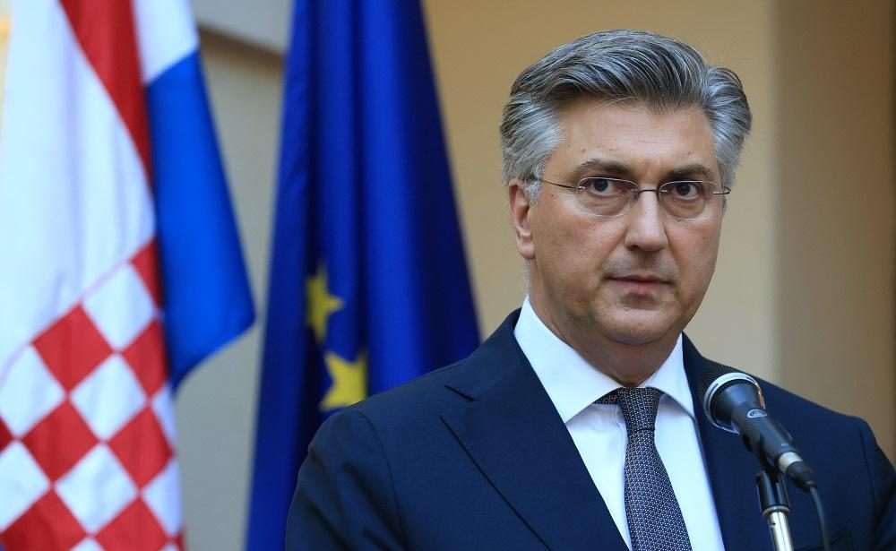 Na slici Andrej Plenković / Foto: Hina