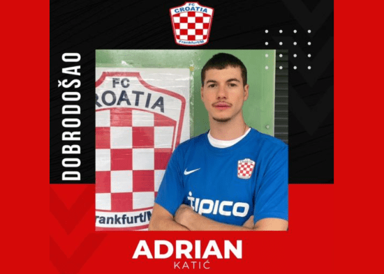 Mladi 20-godišnji Adrian Katić nov je pojačenje Croatije Frankfurt / Foto: Fenix (CroFFM)
