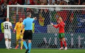 Vratar Jan Oblak i Cristiano Ronaldo / Foto: Anadolu