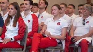 ANUŠIĆ SPORTAŠIMA KOJI IDU NA OLIMPIJSKE IGRE: Ponosno nosite hrvatska obilježja i borite se za Hrvatsku Hrvatska olimpijka Jana Pavelić / Foto: Hina