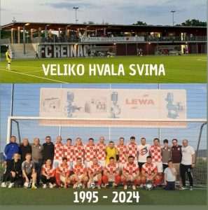 IZABRANA PRIVREMENA UPRAVA HNK CROTIA BASEL: Novi hrvatski klub nastao ujedinjenjem Alkara i Posavine će imati 7 momčadi i više od 120 igrača Zahvala Posavine / Foto: Fenix (J. Mijić)