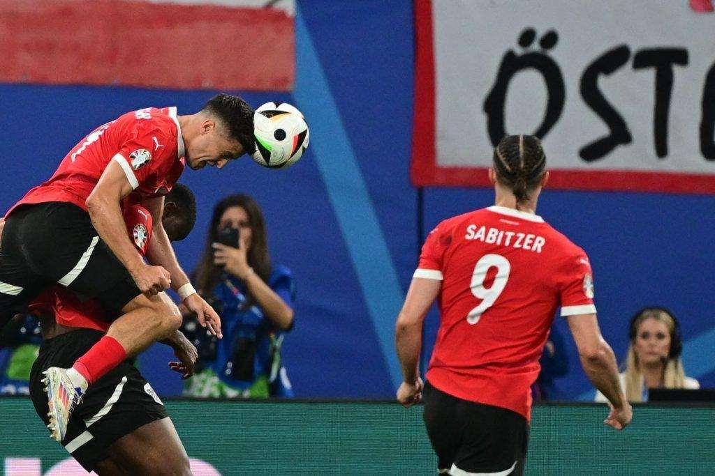 Reprezentativac Austrije Marcel Sabitzer s brojem 9 / Foto: Anadolu
