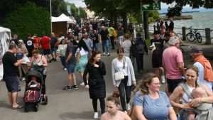 Članovi HKU Velebit na Stadtfestu u Friedrichshafenu / Foto: Fenix (Vjekoslav Pavković)