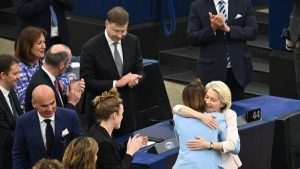 Ursula von der Leyen dobila potporu Europskog parlamenta za još jedan mandat na čelu Europske komisije / Foto: Anadolu