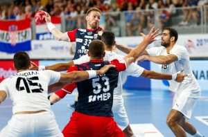 PRIPREME ZA OLIMPIJADU: Hrvatska uvjerljiva protiv Egipta U prvoj pripremnoj utakmici za Olimpijske igre hrvatski rukometaši su u Varaždinu upisali uvjerljivu pobjedu protiv Egipta 36-29 (18-14)../Foto:Hina