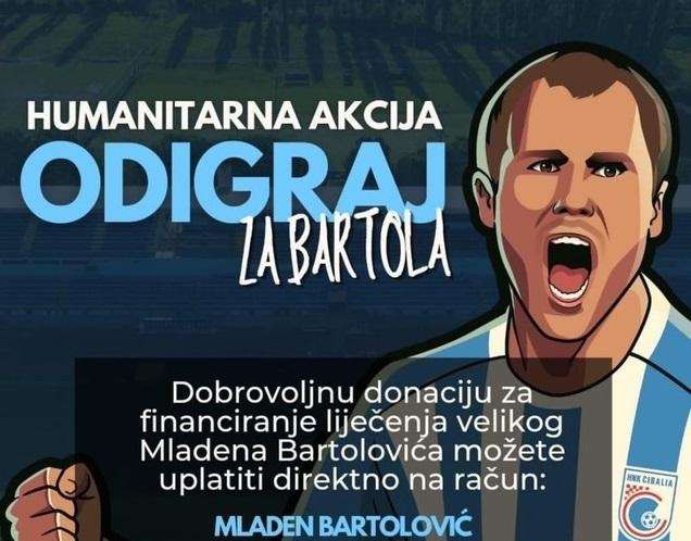 Humanitarna akcija za Mladena Bartolovića / Foto: Ultras Vinkovci