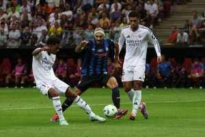 UEFA SUPERKUP: Real s 2:0 savladao Atalantu, Luka Modrić postao najtrofejniji igrač u povijesti "Kraljevskog kluba" Detalj s utakmice Real - Atalanta / Foto: Anadolu