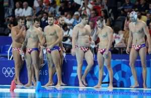 VELIKA POBJEDA HRVATSKE: Hrvatski vaterpolisti izborili polufinale nanijevši Španjolskoj prvi poraz na OI Hrvatski vaterpolisti / Foto: Hina