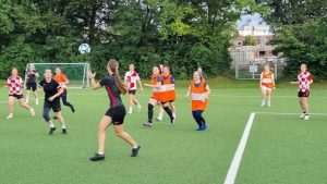 OSNOVANA ŽENSKA EKIPA CROATIJE MÜNCHEN: Prvom treningu odazvale se 22 djevojke u dobi od 13 do 30 godina Prvi probni trening ženske ekipe Croatije München / Foto: Fenix (SIM)