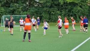 OSNOVANA ŽENSKA EKIPA CROATIJE MÜNCHEN: Prvom treningu odazvale se 22 djevojke u dobi od 13 do 30 godina Prvi probni trening ženske ekipe Croatije München / Foto: Fenix (SIM)