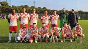 HRVATI U IRSKOJ: Hat-trickom Ilije Zagorca, Croatia Fermoy s 41 igračem iz 12 nacija krenula u novu sezonu Momčad Croatije Fermoy / Foto: Fenix (Alen Miholić)