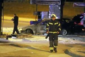 (FOTO) NESREĆA NA A1: Preminula jedna i ozlijeđene tri osobe od kojih je jedna životno ugrožena Nesreća na odmorištu Mosor Jug kod Omiša / Foto: Hina