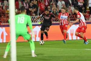 LIGA PRVAKA: Bayer "protutnjao" Rotterdamom, Benfica slavila u Beogradu, Monaco iznenadio Barcelonu Crvena Zvezda-Benfica / Foto: Anadolu