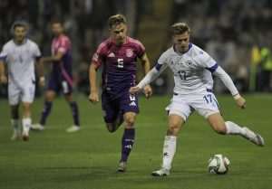 LIGA NACIJA: Minimalan poraz BiH u Zenici od Njemačke, Mađarska i Nizozemska odigrali 1:1 Detalj s utakmice BiH - Njemačka / Foto: Anadolu