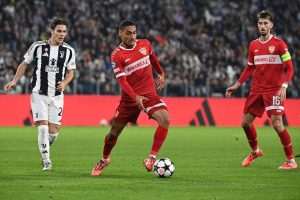 Detalj s utakmice Juventus - Stuttgart / Foto: Anadolu