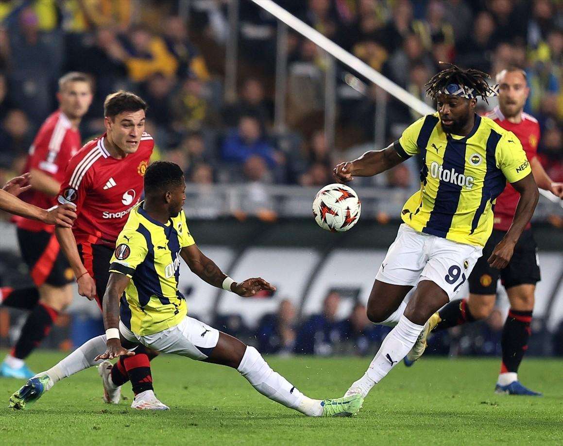 Detalj s utakmice Fenerbahcea i Manchester United / Foto: Anadolu