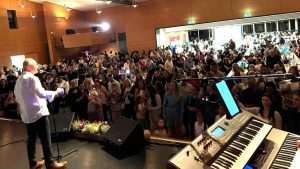 CROATIA HEILBRONN PROSLAVILA 40 GODINA POSTOJANJA: Svečana zabava uz nastup folkloraša iz Heilbronna i Stuttgarta, Eventum Banda i Mate Bulića Mate Bulić na proslavi 40. obljetnice Croatije Heilbronn / Foto: CroHeilbronn