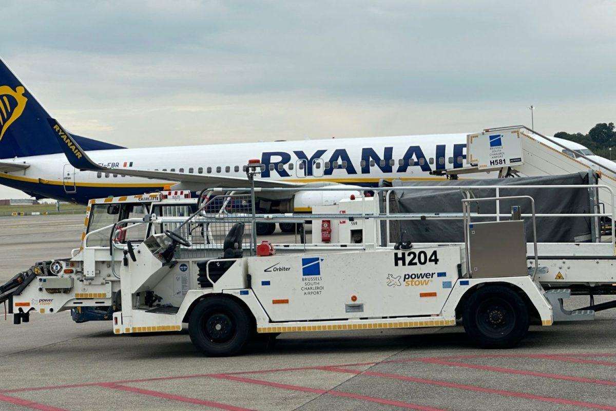 Ryanair u zračnoj luci Charleroi - Bruxelles / Foto: Fenix (SIM)