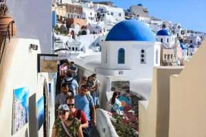 OTOK ZALJUBLJENIH (FOTO): Slike bajkovitog Santorinija govore više od riječi Santorini je omiljena destinacija za zaljubljene / Foto: Anadolu