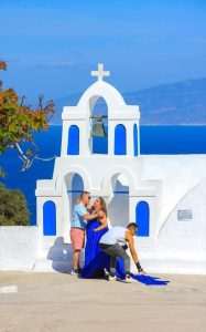 OTOK ZALJUBLJENIH (FOTO): Slike bajkovitog Santorinija govore više od riječi Santorini je omiljena destinacija za zaljubljene / Foto: Anadolu