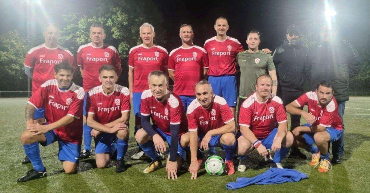 Momčad veterana Croatije Frankurt / Foto: Fenix (Daniel Pleša)