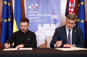 ZELENSKIJ DOPUTOVAO U HRVATSKU: Očekuje se usvajanje Dubrovačke deklaracije Volodimir Zelenskij i Andrej Plenković / Foto: Hina