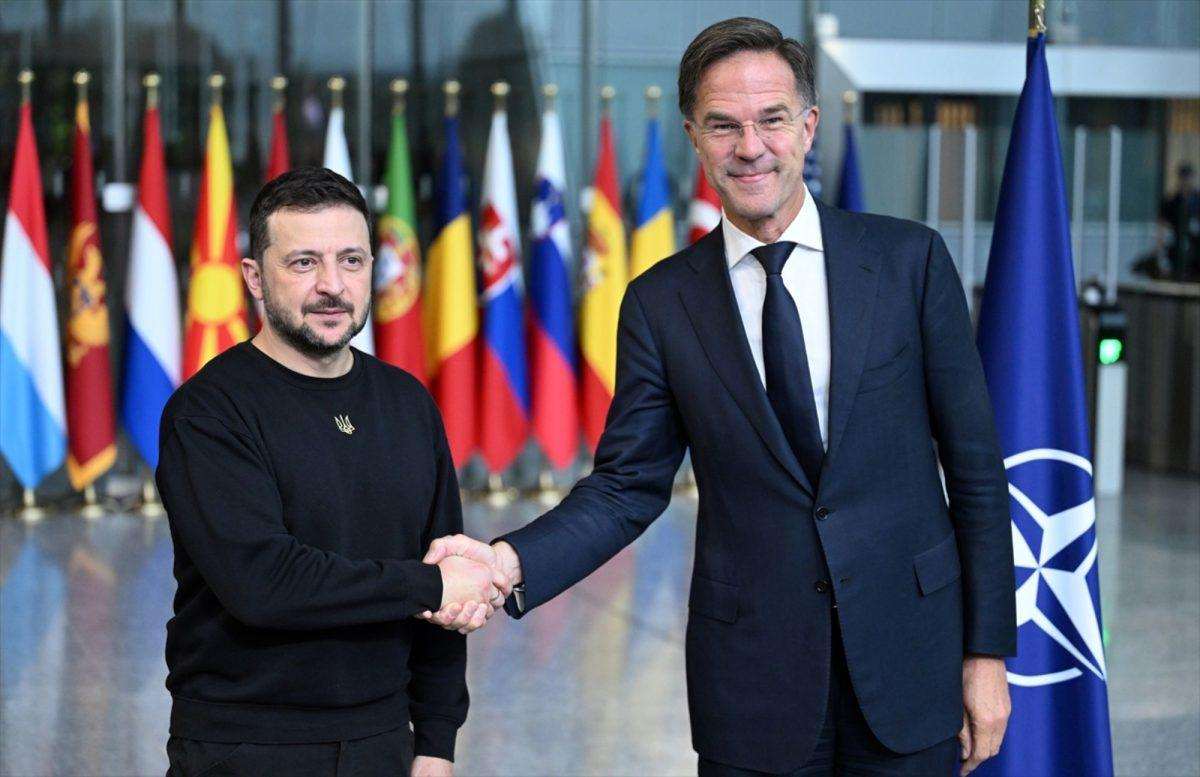 Ukrajinski predsjednik Volodimir Zelenskij i glavni tajnik NATo-a Mark Rutte (ILUSTRACIJA) / Foto: Anadolu