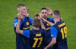 REZULTATI EUROPSKE I KONFERENCIJSKE LIGE: Remi Fenera i ManU-a, Porto bolji od Hoffenheima, Eintracht s 1:0 savladao Rigas, Chelsea u Ateni s 4:1 pregazio Panathinaikos, Celje s 5:1 pobijedilo Istanbul Detalj s utakmice Celje - Basaksehir Istanbul / Foto: Anadolu