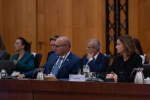 JAČANJE SURADNJE IZMEĐU DVIJE DRŽAVE: Sastanak ministra Grlića Radmana s generalnim i počasnim konzulima RH u SR Njemačkoj Na slici Gordan Grlić Radman / Foto: MVEP