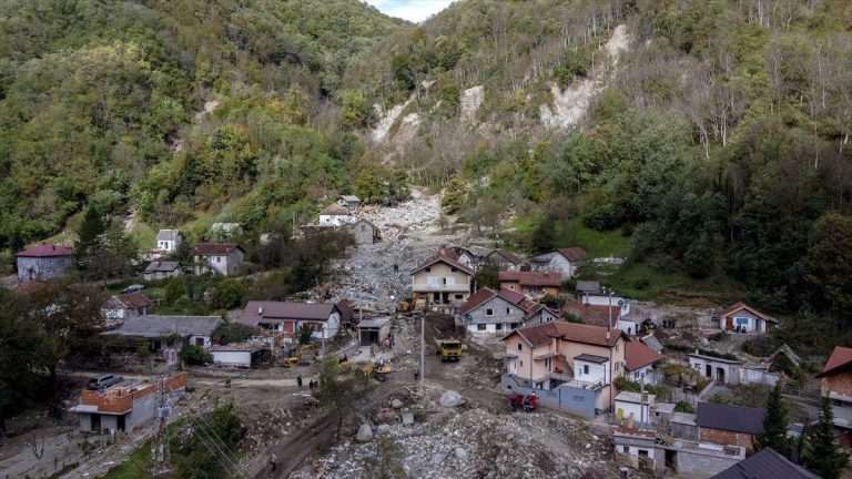 Posljedice poplava na području Jablanice/ Foto: Anadolu