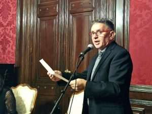 INFORMATIVNO UMJETNIČKA VEČER: U Veleposlanstvu RH u Beču “Pjesničkom riječju STOP nasilju nad ženama” Pjesnik Zrinko Kapetanić